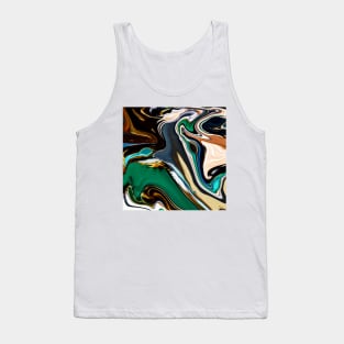 Abstract marble painting Art Tank Top